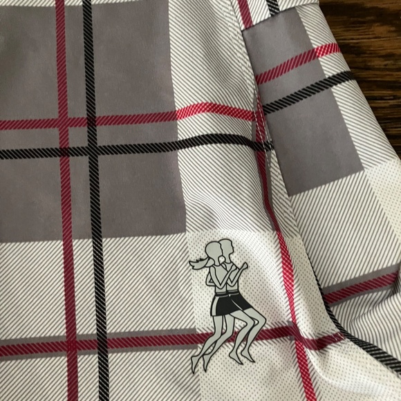 Runningskirts.com Running Skirt/Skort Womens S Grey Plaid With Pockets - Picture 4 of 5